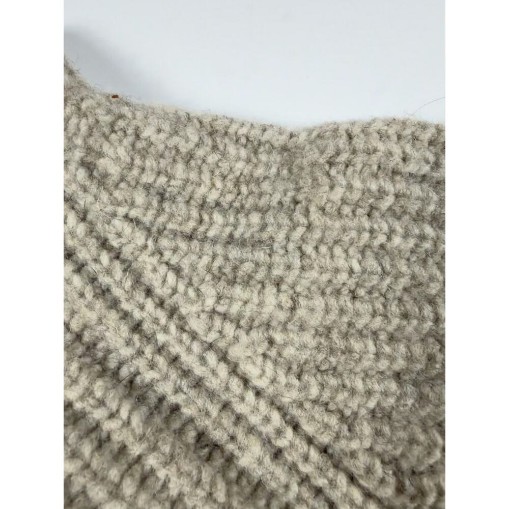 Babaa No12 Mist Eco Spanish Wool Oversized Sweater One Size - Picture 10 of 14